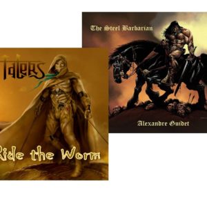 Lot : The Steel Barbarian + Ride the Worm